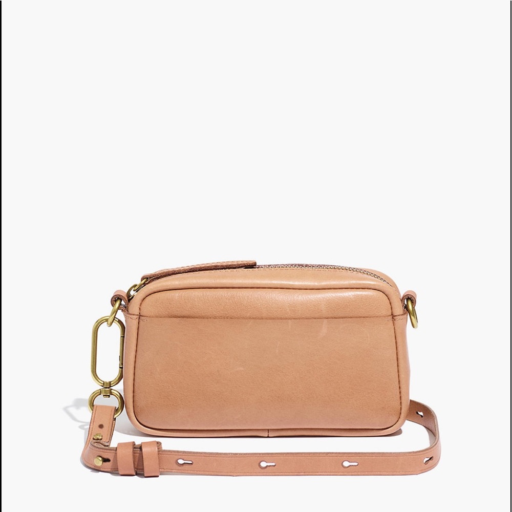 Madewell Leather Carabiner Crossbody Bag